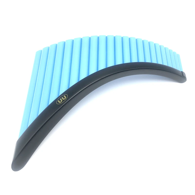 Panflute 22 Rohre ABS kunststoff Material Rumänien G Schlüssel Panflöte Flauta Musical Instruments 100% Neue Pan Xiao flöte mit tasche