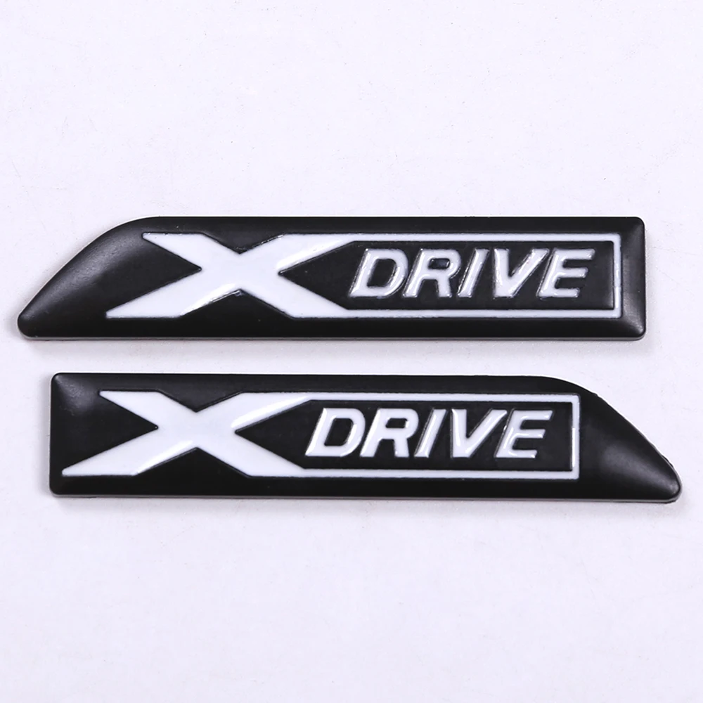 Car Emblem Side Air Flow Fender Cover Trim Sticker Decoration for BMW X5 F15 X5M F85 X1 X2 X3 X4 X6 and 1 2 3 4 series LOGO