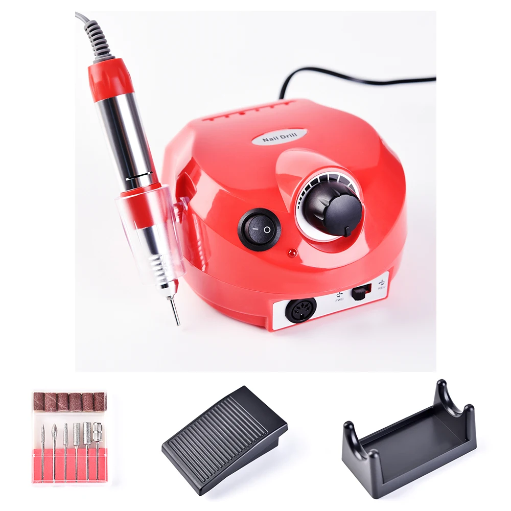 35000RPM Professional Electric Nail Drill Machine Manicure Lathe Master Apparatus For Pedicure Kit Milling Cutter Gel Polisher