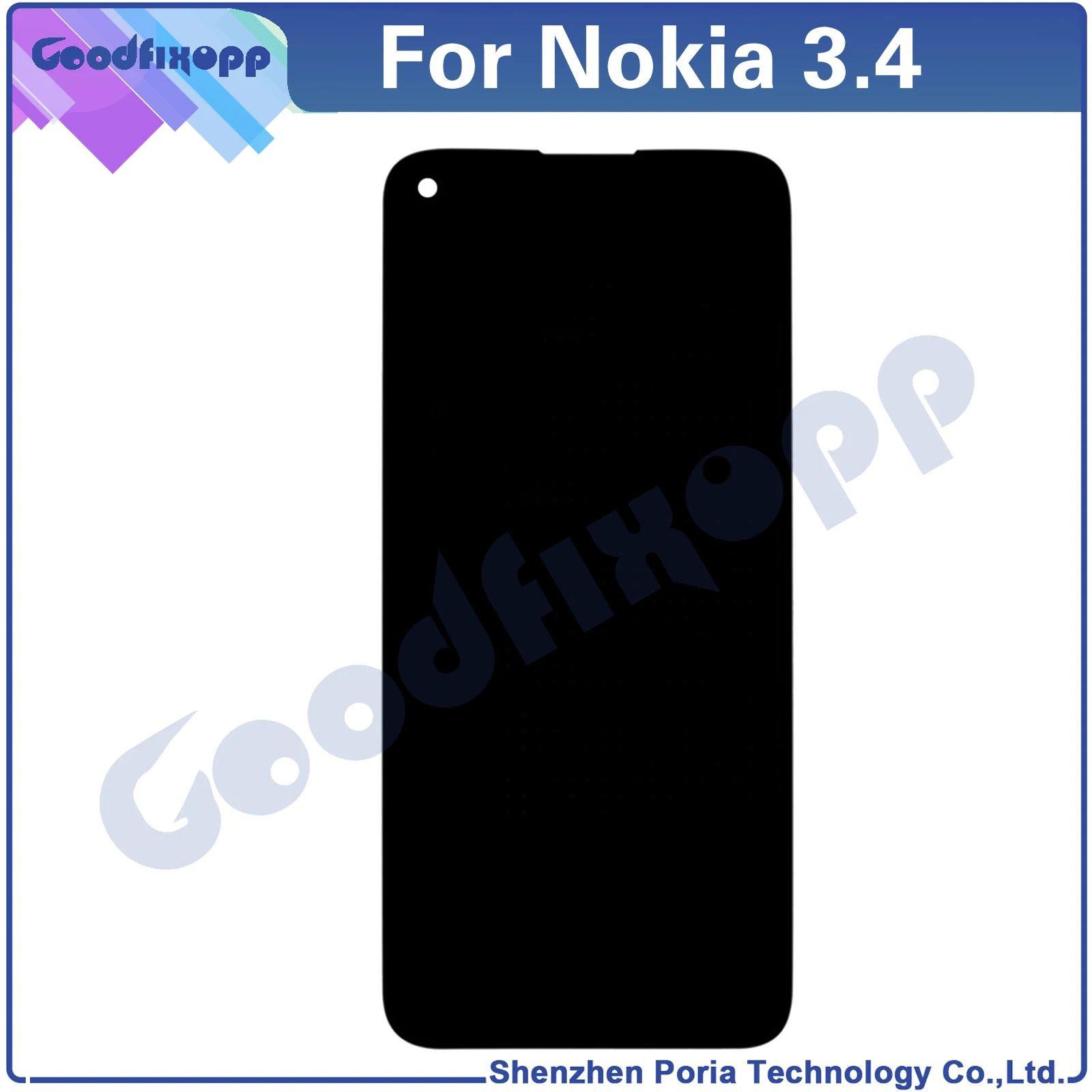 For Nokia 3.4 TA-1288 TA-1285 TA-1283 LCD Display Touch Screen Digitizer Assembly Repair Parts Replacement