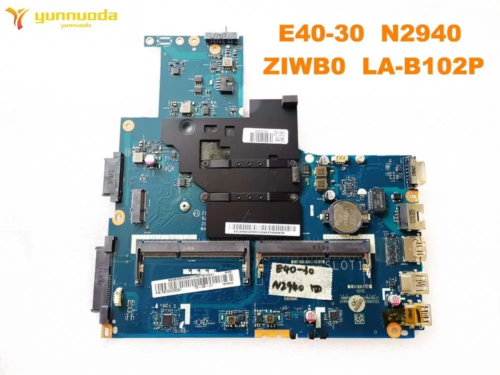 

Оригинальная материнская плата для ноутбука Lenovo E40-30 E40-30 N2940 ZIWB0 LA-B102P протестирована, хорошая, бесплатная доставка