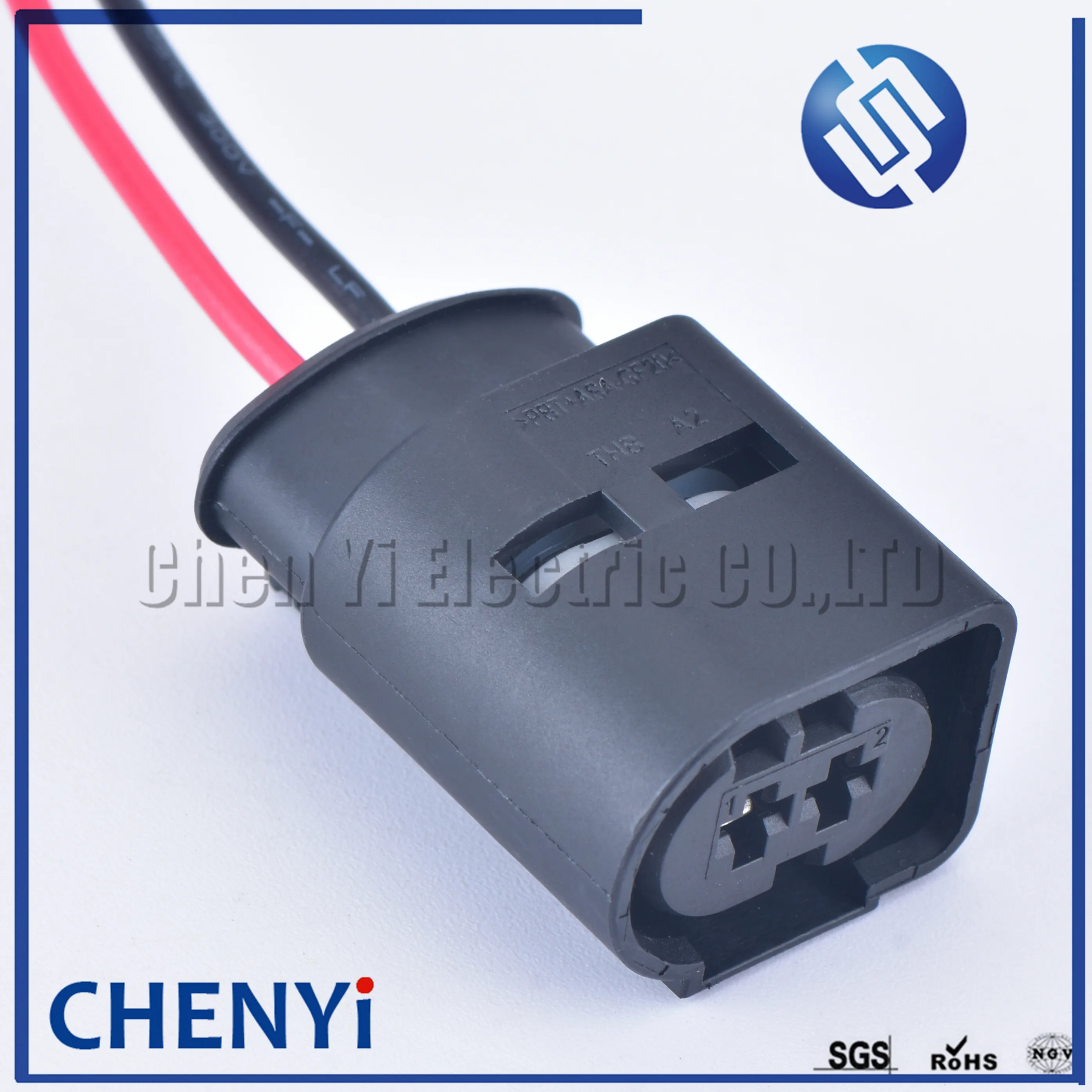 2 Pin Female 1-967412-2 0-965695-1 Waterproof Auto Socket Electrical Sealed Auto Connector with 15cm wire