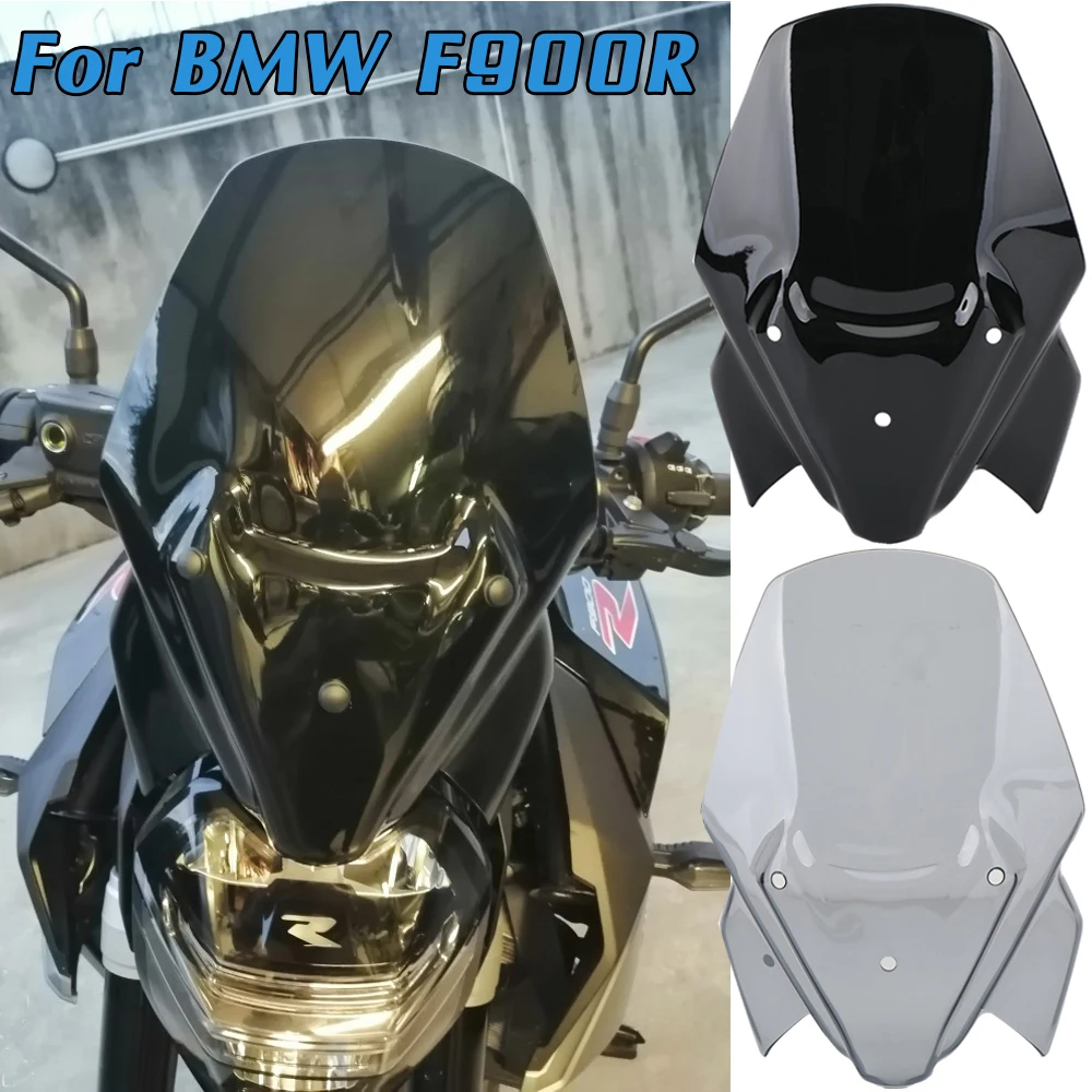 

F900R Windscreen Windshield Airflow Wind Deflector Protector Visor Viser For BMW F 900 R F 900R 2020 2021 Motorcycle Accessories