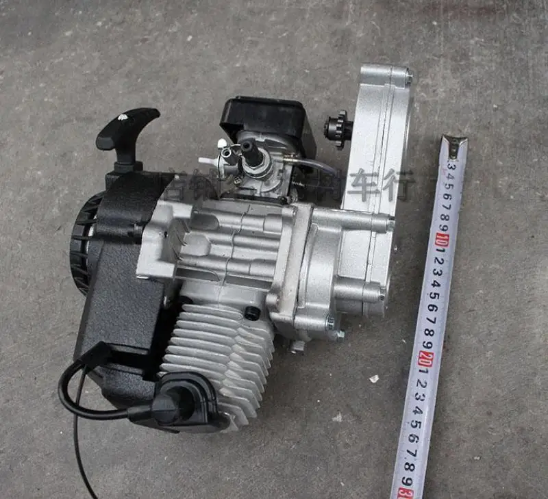 

49CC two-stroke motorcycle parts engine gasoline engine gearbox for pocket bike mini scooter motorcycle