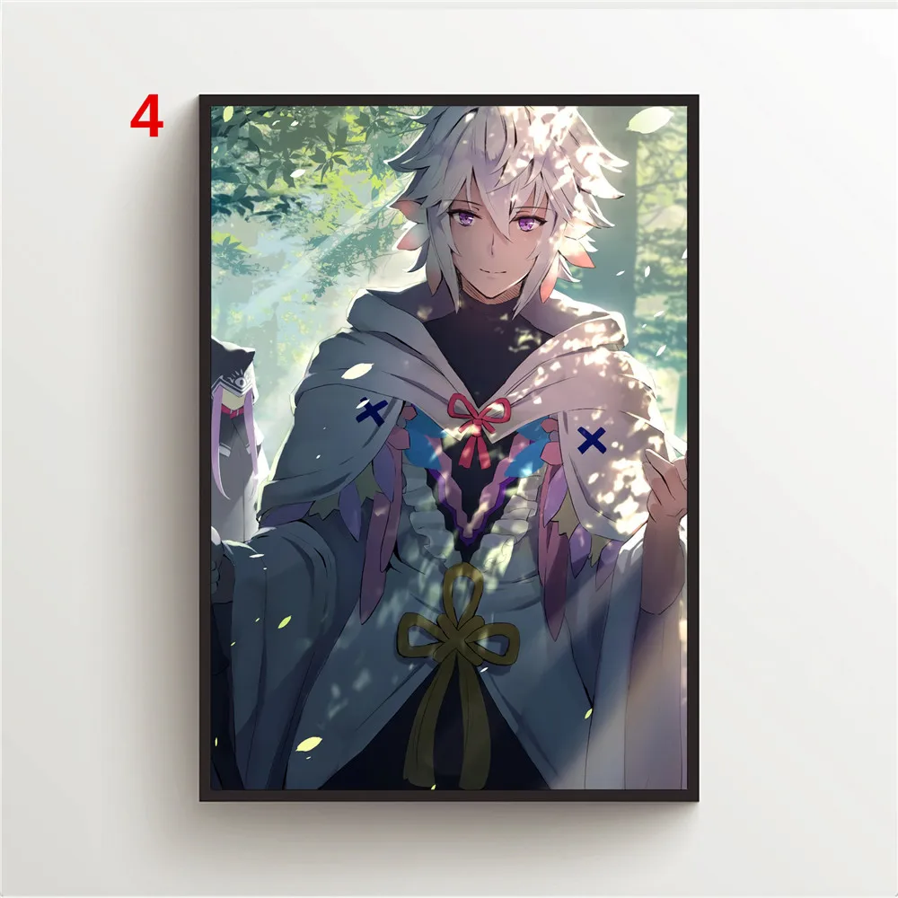 Anime Posters Fate Grand Order Absolute Demonic Front Canvas Painting Wall Decor Wall Posters Wall Art Picture Home Decoration