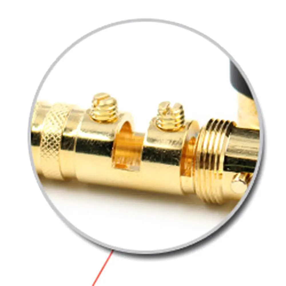 Top-hifi 4 pezzi 24K placcato oro/rodiato Audio Banana altoparlante spina vite blocco 10mm connettore filo cavo