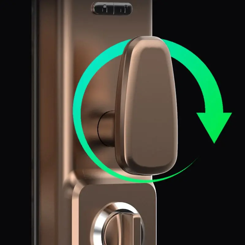 3D Face Recognition Fingerprint Door Lock With Camera APP Smart IC Card Password Intelligent Automatic Switch Lock Unlock