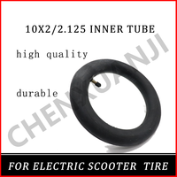 10X2/2.125 10 Inch Tire Inner Tube for Electric Scooters  Scooter Accessories High Quality and Durable Pneumatic Tyre