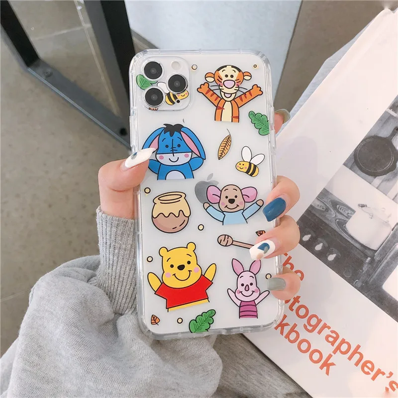 حافظة لهاتف آيفون 12 11 Pro Max Mini X XR XS Max 7 8 6s Plus SE حافظة ناعمة مضادة للصدمات