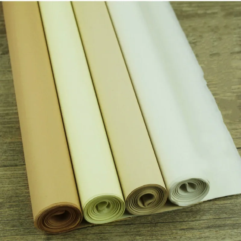 20sheets Mica Ripe Xuan Paper Chinese Ultra-thin Ripe Xuan Paper Papel Arroz Chinese Meticulous Painting Special Rice Paper