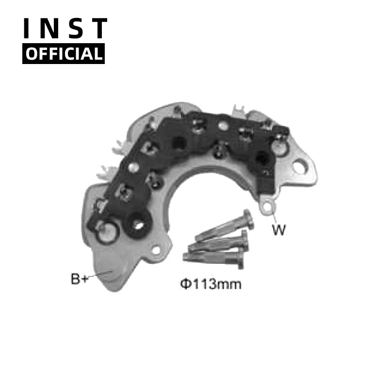 

ALTERNATOR GENERATORS RECTIFIER BRIDGE FOR IHR765 RH-102 233454-W 233476-W ALH0701WA ALH0701YX LR1130701 LR1130701B