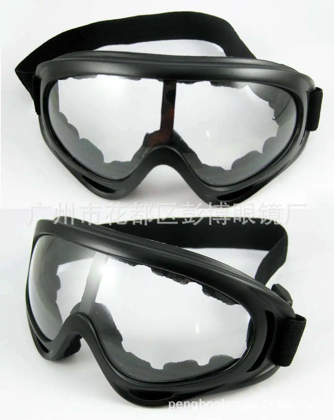 

Protective Glasses Anti-Fog Goggles Anti-Spitting Splash Labor Safety Windproof Transparent X400 without Sponge