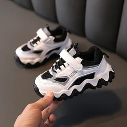 2023 New Spring Kids Shoes Baby Boys Girls Children's Casual Sneakers Breathable Soft Anti-Slip Running Sports Shoes Size 21-30