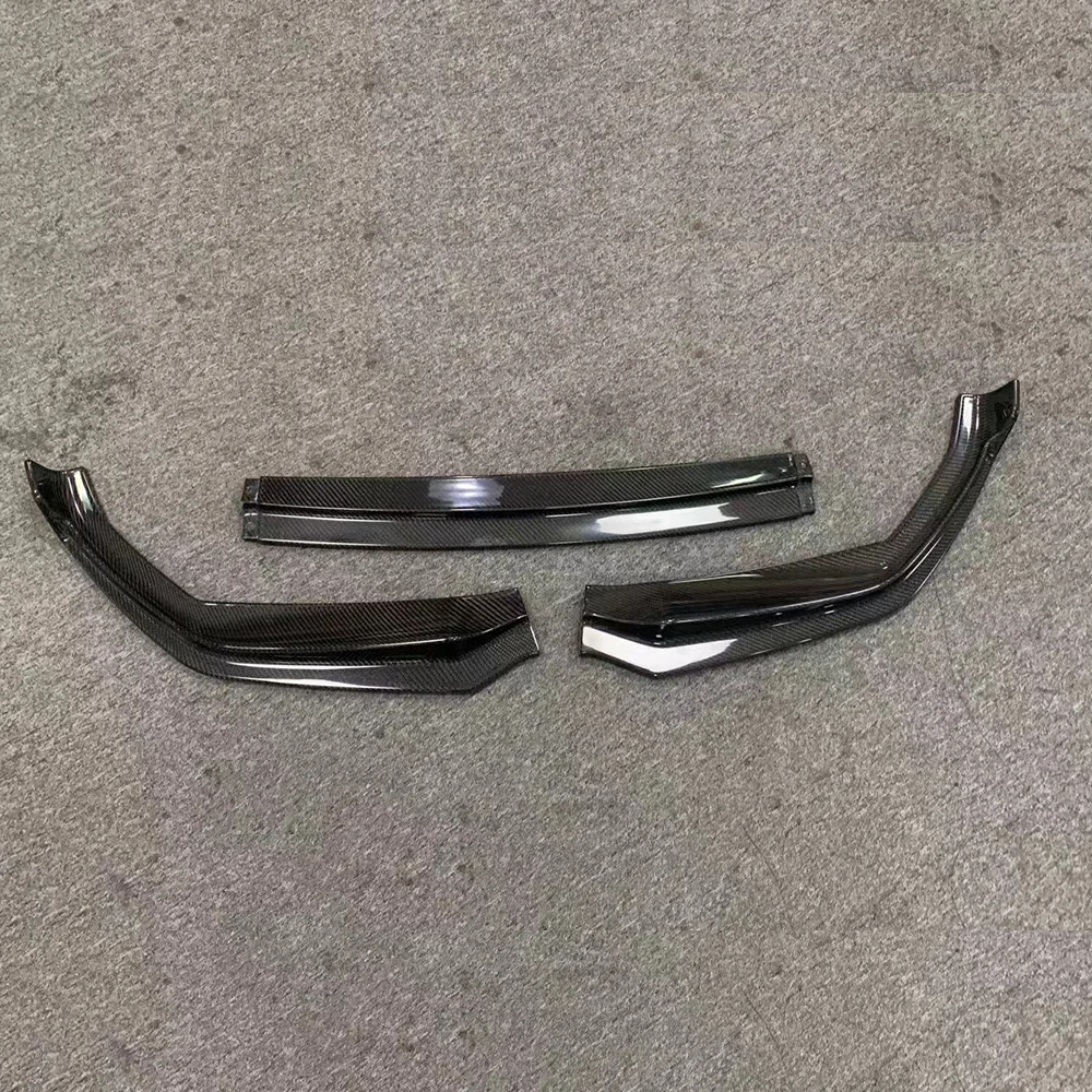 Carbon Fiber Front Bumper Chin Lip Splitter for BMW G20 Sedan G21 Wagon 320 330 340 With M Package 2019-2022 Pre-Lci