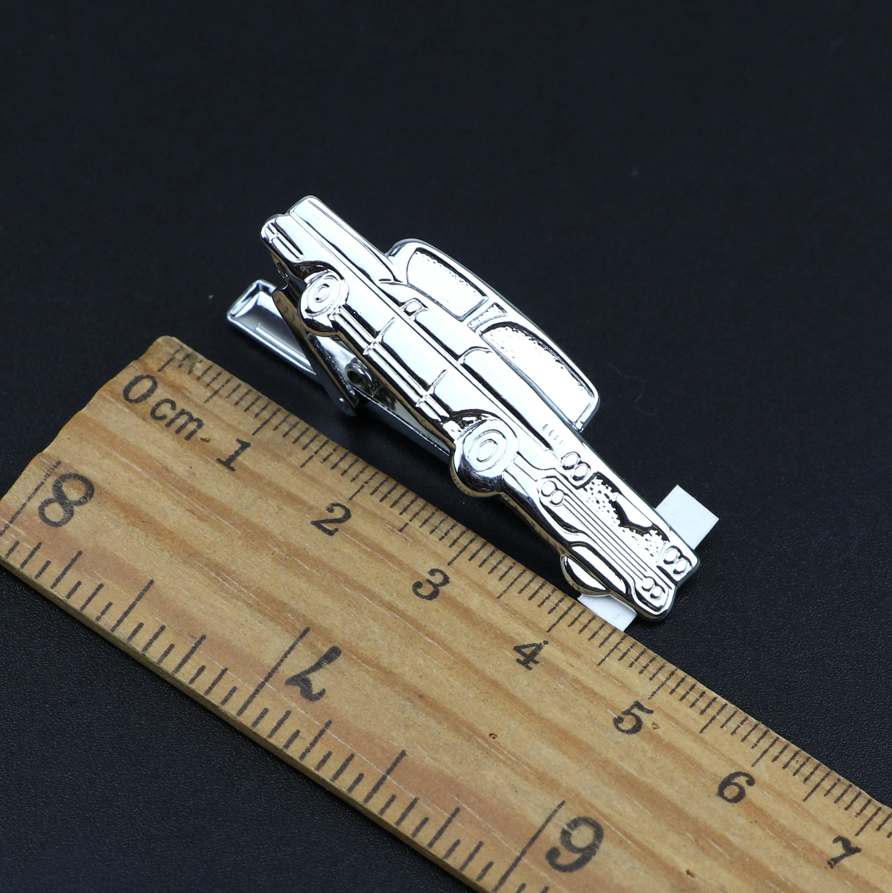 Quality Men\'s Classic Tie Clip Glasses Fish Airplane Fork Spoon Shape Metal Chrome Stainless Pin Clasp For Business Corbata Gift