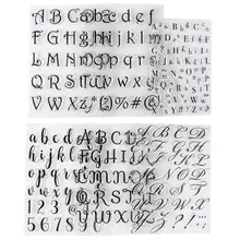 Alphabet Cookie Stamps for Cake #3