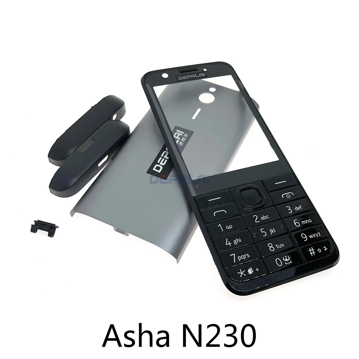 Housing For Nokia 225 4G 220 RM-1125 N225 N 230 Casing Mobile Phone Cover Case Keypad New High Quality