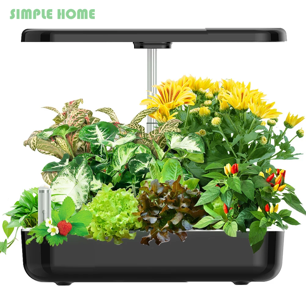 Hydroponics for Home Hydroponic Growing Systems with Led Grow Light Non-toxic Soilless Smart Planting Machine Indoor Gardening