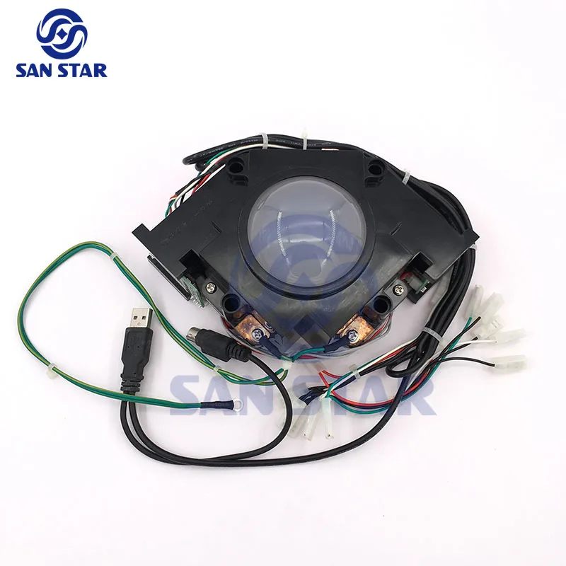 3inch Arcade Led Tracking Ball Led Custom Lighting Elf Game 60 in 1 Usb 3 in 1 Jamma Cabinet Accessories Arcade Track Ball