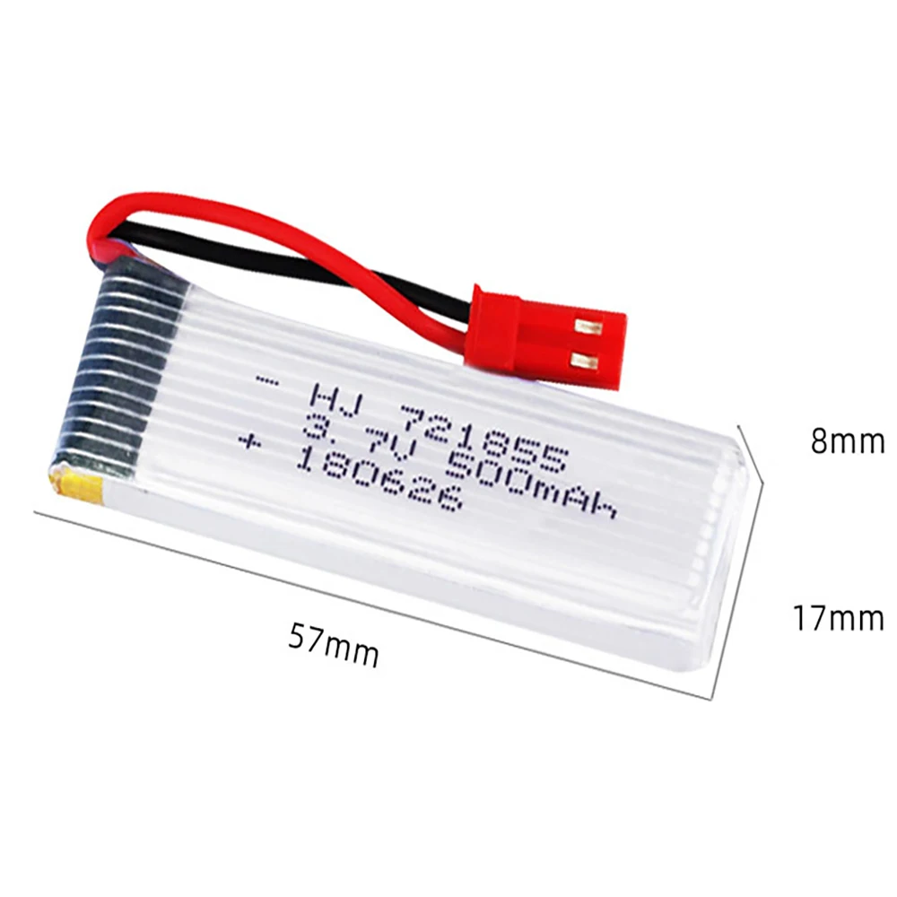 Batería de alta velocidad 721855 3,7 V 500mAh con cargador 5 en 1 para Udi U815A U818A U819A L6052 L6036 V212 V222 H07 RC, accesorio de batería