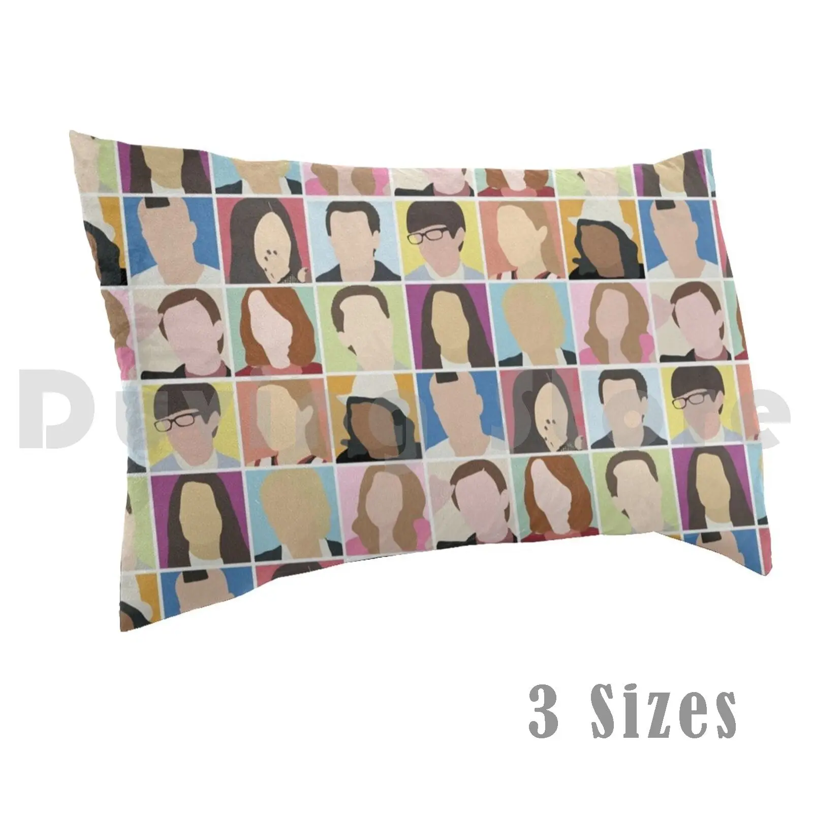 Glee Cast Squares Season 1 Pillow Case DIY 50*70 Glee Glee Glee Puck Noah Puckerman Mark Salling Finn Cory