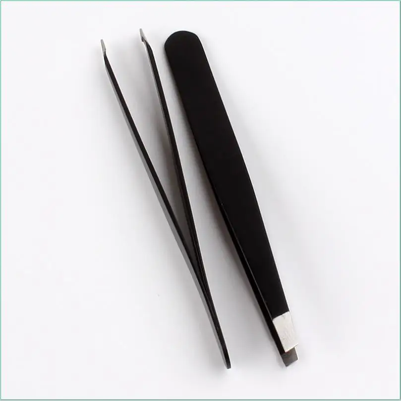 3PCS Professional Stainless Steel Slant Tip Hair Removal Eyebrow Tweezer Women Girl Makeup Make Up Tool Useful Beatiful J0029