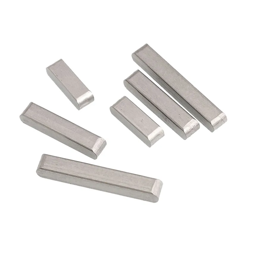 10 قطعة 3 مللي متر-5 مللي متر انتهت الجولة ريشة مفتاح محرك رمح مواز Keysteel الفولاذ الصلب A2