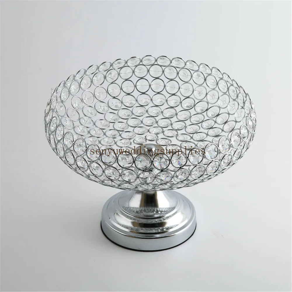 10pcs Crystal Candle Holders  Crystal Flower Stand Wedding Centerpieces  sen01292