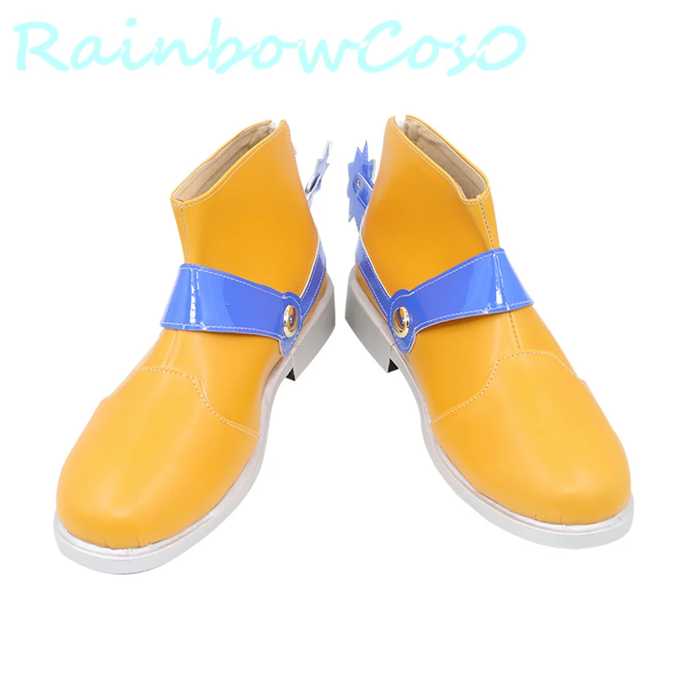 JoJo JoJo's Bizarre Adventure Julius Caesar Zeppeli Cosplay zapatos botas juego Anime carnaval fiesta Halloween W2111