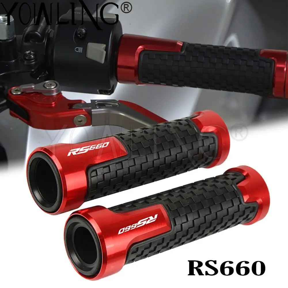 7/8'' For Aprilia Tuono 660 Tuono660 RS660 RS 660 2020 2021 CNC Motorcycle Racing Handlebar Grips Handle Bar Grip Accessories