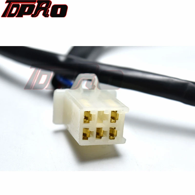 TDPRO Motorcycle Engine Wiring Harness Wire Loom  For 50cc 70cc 90cc 110cc XR50 CRF50 SDG Trail Thumpstar PIT Dirt Bike ATV Quad