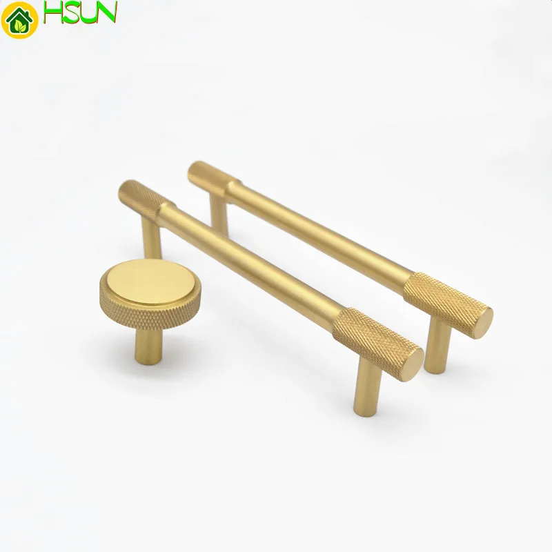 

Brass Handles for Furniture Cabinet Knobs and Handles Cupboard Pulls Handles Kitchen Handle Gold Drawer Knobs Pull