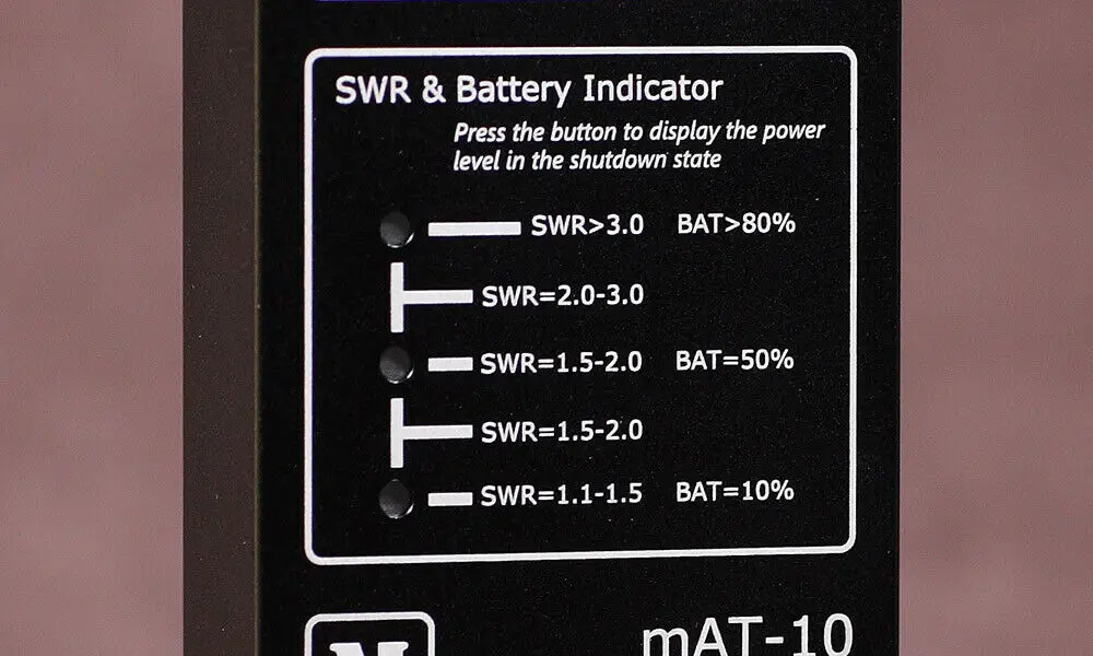 Imagem -04 - Sintonizador Automático da Antena Mat10 Versão a Mais Atrasada Transceptor Qrp 0.130w Yeasu Ft817 Ft918