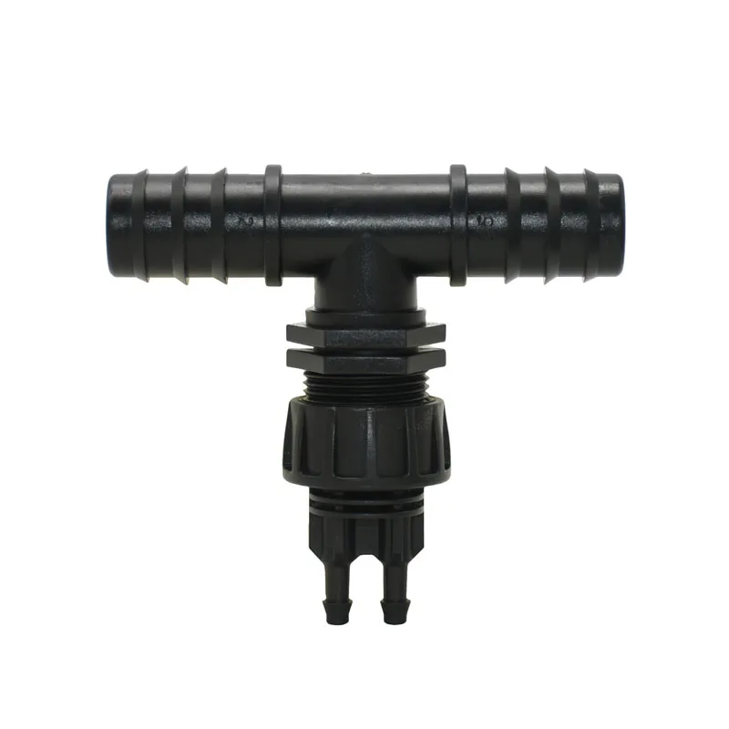 Drip Irrigation 16mm 20mm 25mm To 1/4 Hose Reducer Tee Water Splitter 1/2 3/4 1\