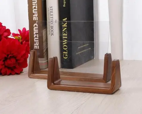 Creative walnut wood acrylic U-shaped picture frame wood children's wedding photos set up solid wood 6 