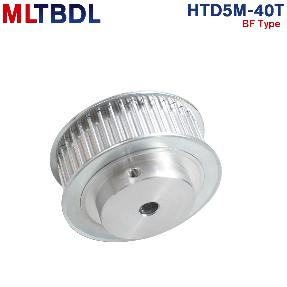 5M BF Type 40T Timing Pulley Inner Bore 8/10/12/14/15/16/17/20/22/24/25mm 40Teeth 5mm Pitch 16/21mm width HTD Timing Belt Pulley