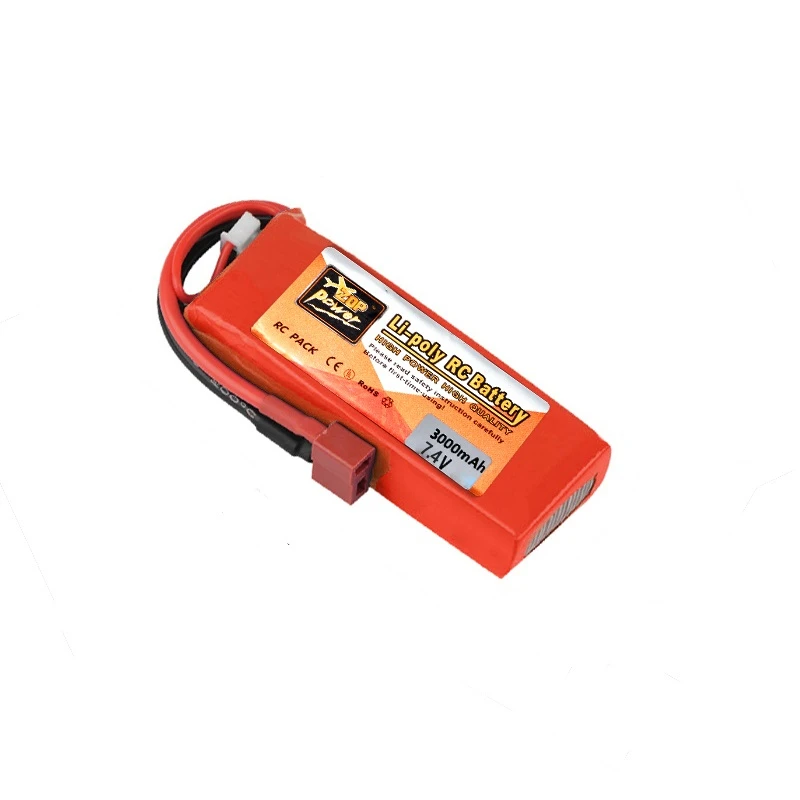 Aggiorna la batteria Lipo 2S da 1-5 pezzi 7,4 V 3000 mAh per Wltoys 144001 124018 124019   pezzi di ricambio per camion R/C per auto RC