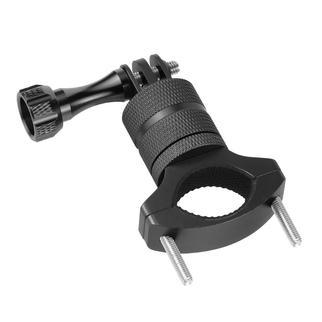 Bike Bicycle Camera Holder 360 Swivel Cycling Motorcycle Handlebar Stand Mount Clamp Metal for MTB for Gopro Action Camera Phone