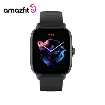 Reloj inteligente Amazfit GTS 3 GTS3 GTS-3 reacondicionado, pantalla Zepp OS HD AMOLED de 42mm, 341 PPI 100+Watchface Alexa integrada para Andriod