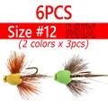 6 piezas talla 12 MIX