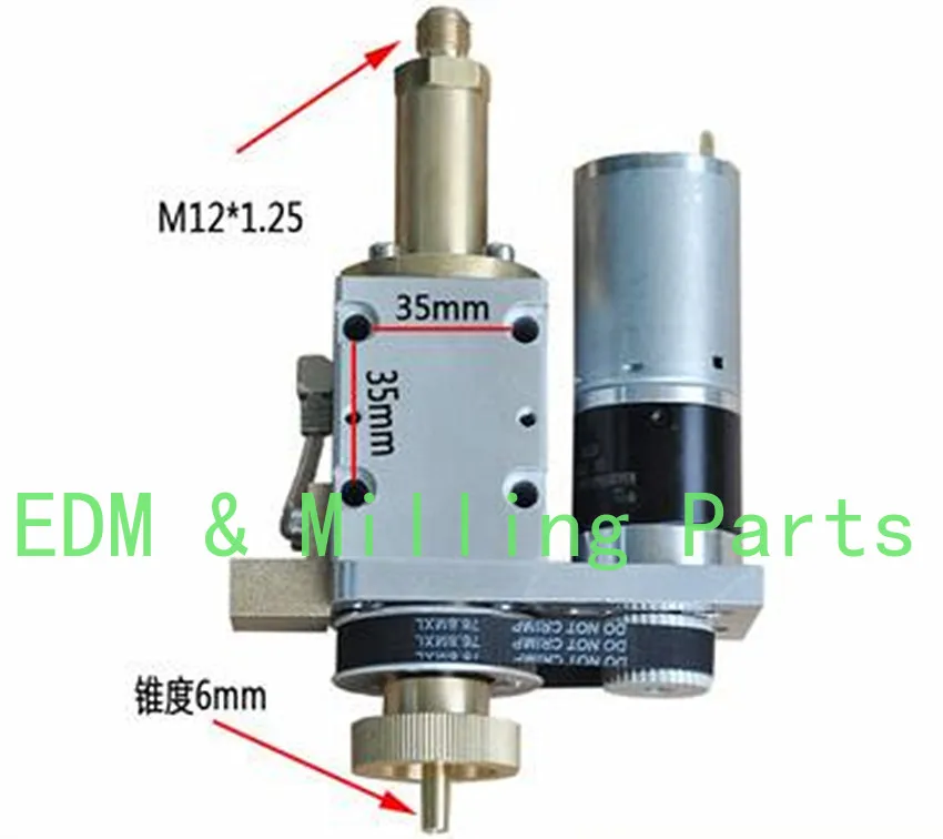 CNC Punching Machine DC 12V 24V Rotating Head Assembly For Punching EDM Dril Machine