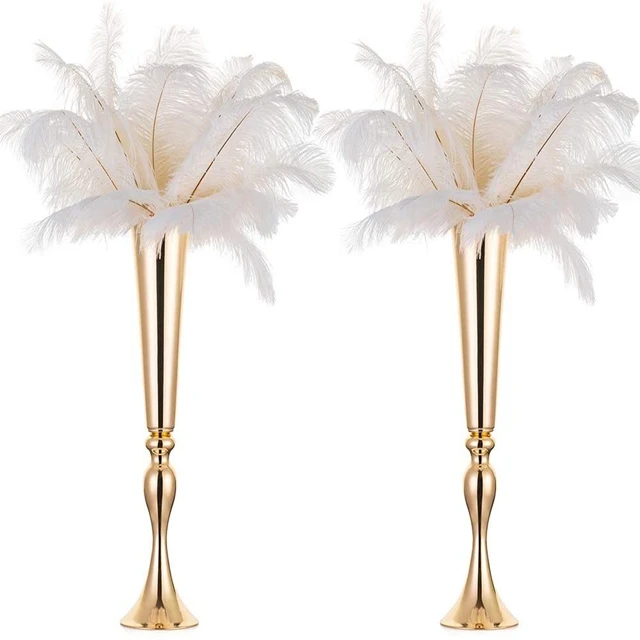 20pcs)Metal gold Wedding Table Centerpiece Event Road Lead wedding decoration flower stand centerpieces qq351