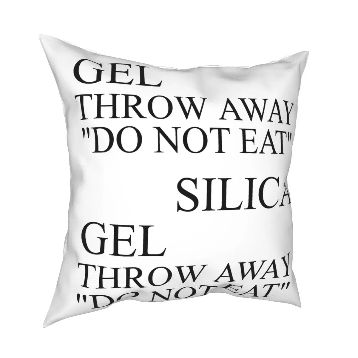 Silica Gel Square Pillowcase Polyester Creative Decorative Pillow Case for Sofa Cushion Cover 18