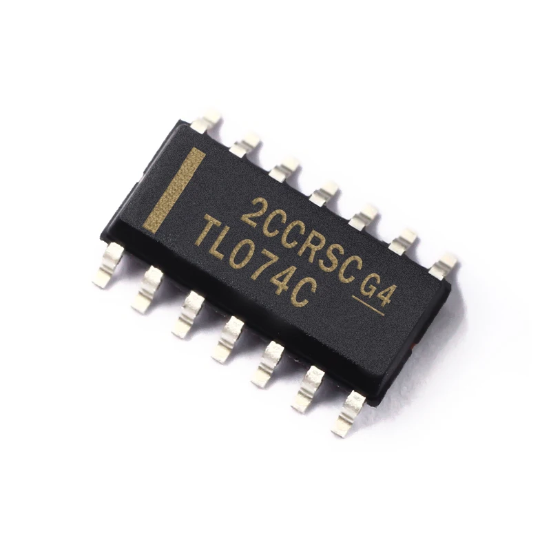 10 Pcs TL074CDR TL074 TL074C SOP14 Amplifier IC Chip Patch DIY Acoustic Components Kits Arduino Nano Integrated Circuit Polouta