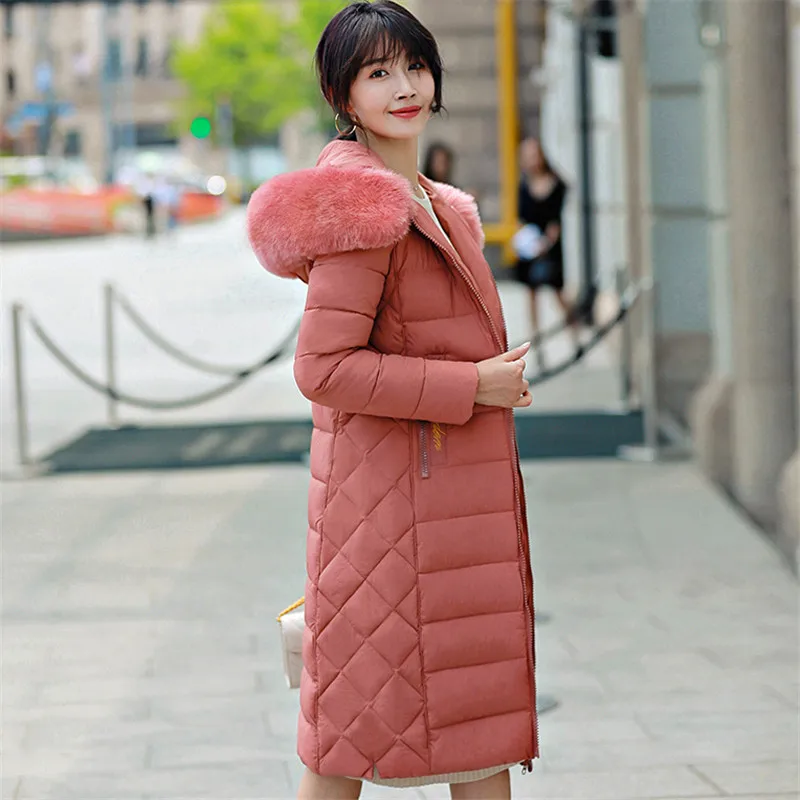 Winter coat women yellow M-3XL plus size loose down cotton jacket 2020 autumn new Korean fashion slim thick warmth parkas