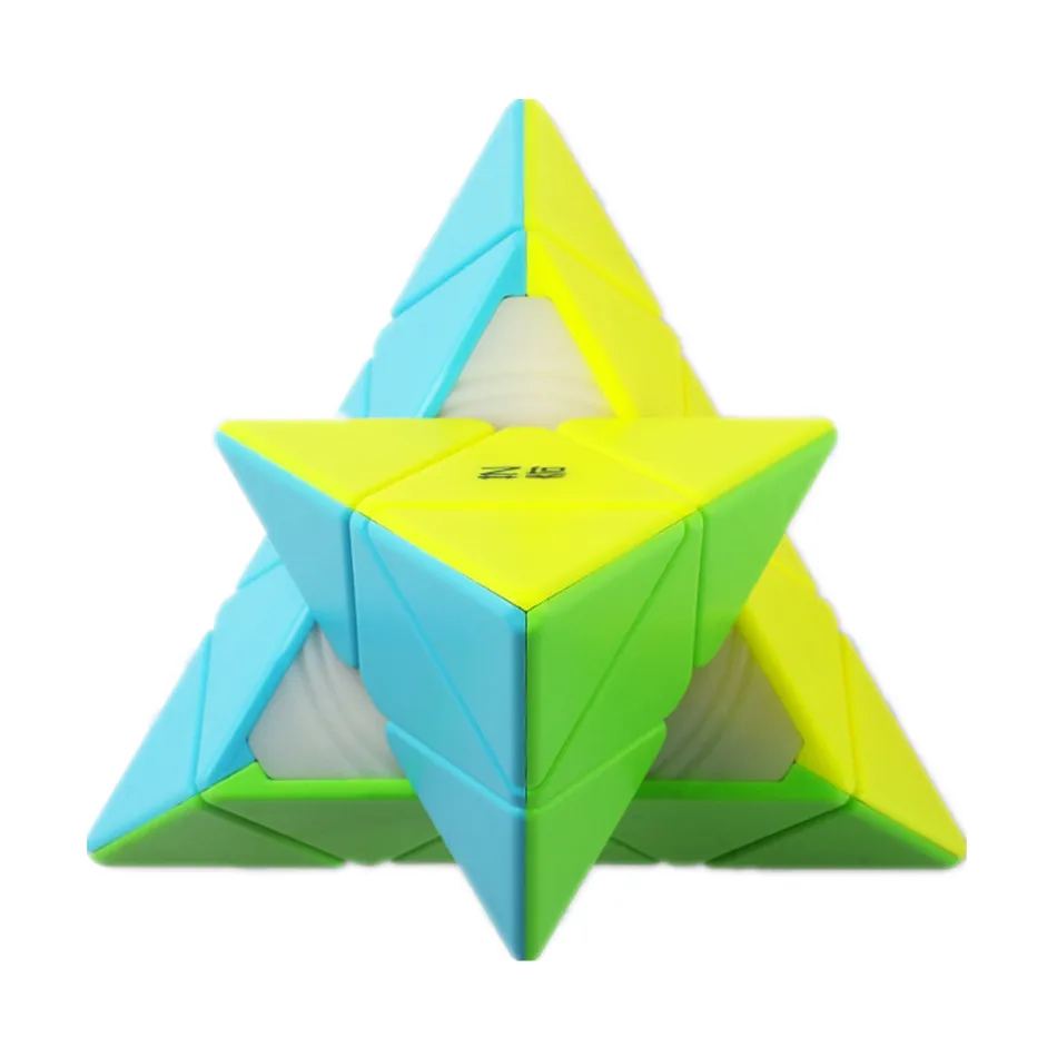 QIYI Qiming S2 Pyramid 3x3x3 Magic Cube Professional Cubo Magico Puzzle Toy per bambini giocattolo regalo per bambini Puzzle regalo per bambini