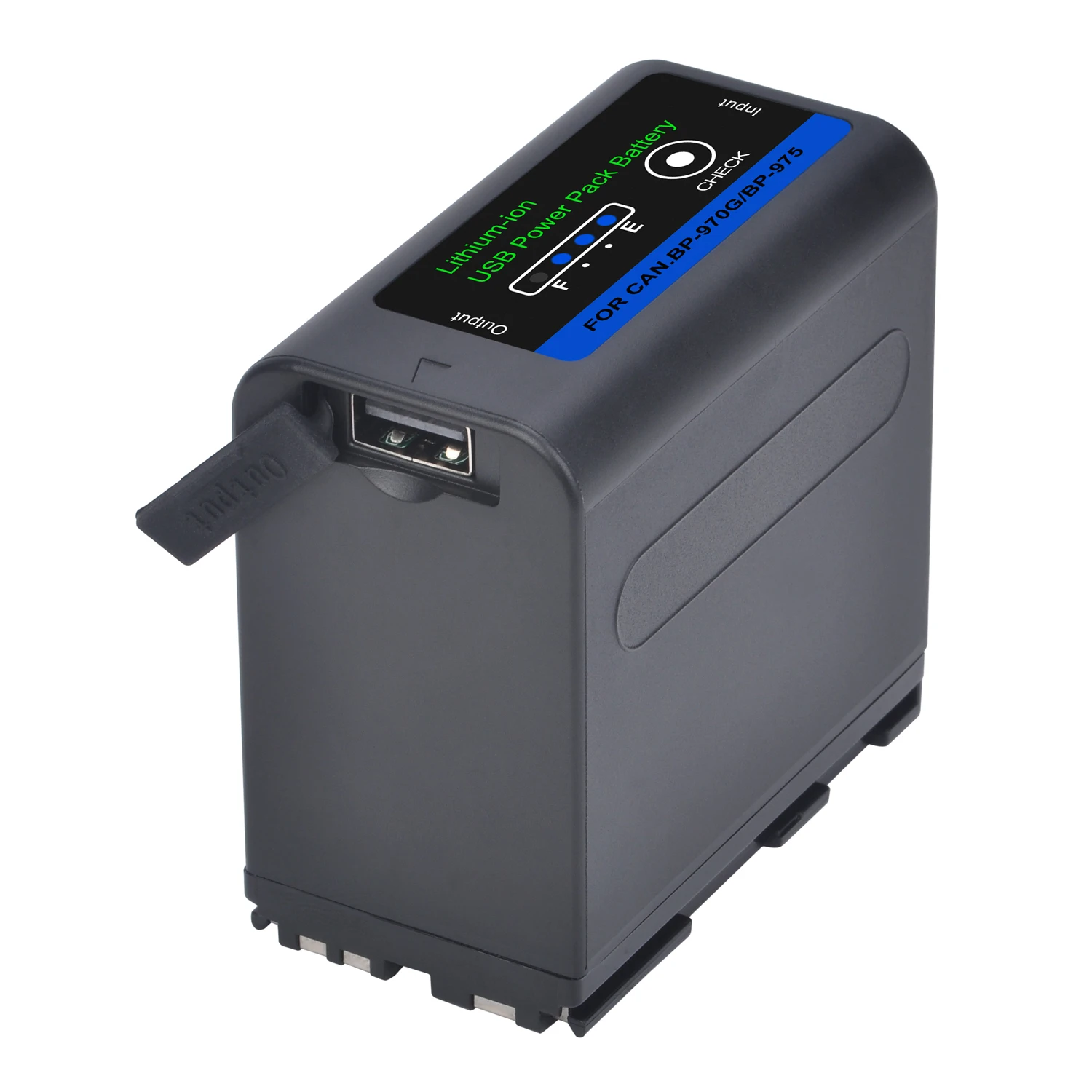 Batmax-Batería de BP-970G con entrada/salida USB, batería de BP-975 de 8400mAh para Canon EOS C100,GZ-HD30AC,HD40AC,HD3AC,XF100,GZ-MS100AC - imagen 5