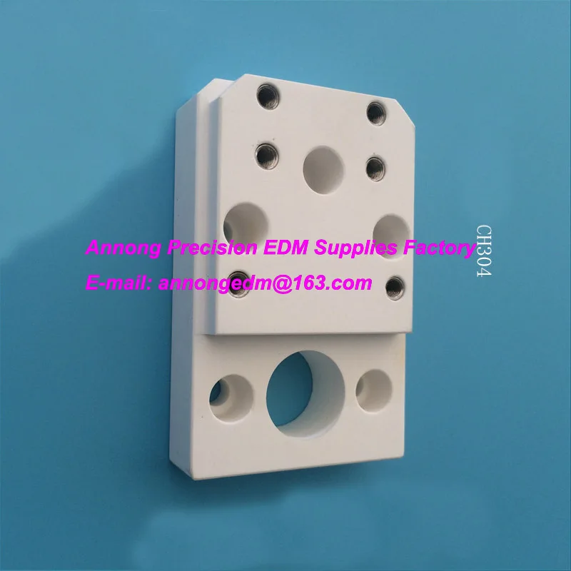 

edm Isolator Plate CH304 Lower 94*60*25mm for CHMER CW Series, HW Series Wire Cut Machine