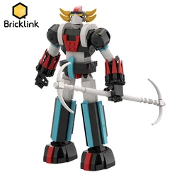 Bricklink Space Technical Mecha Robot Ideas Anime Figures Goldoraked UFO Robot Grendizer Model Building Blocks Toys For Children