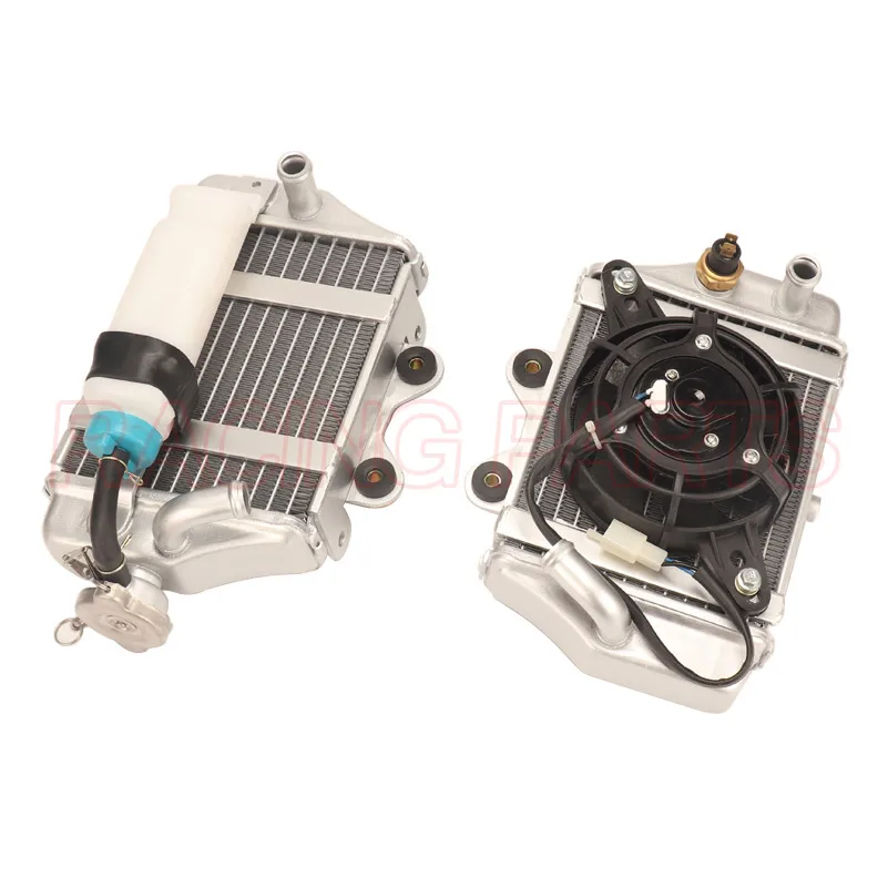 Motorcycle Radiator Cooler Cooling Water Tank Fit For zongshen loncin lifan 150cc 200cc 250cc radiator